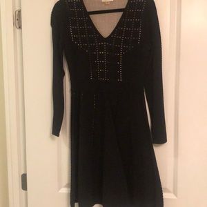Calvin Klein Black Long Sleeve Dress